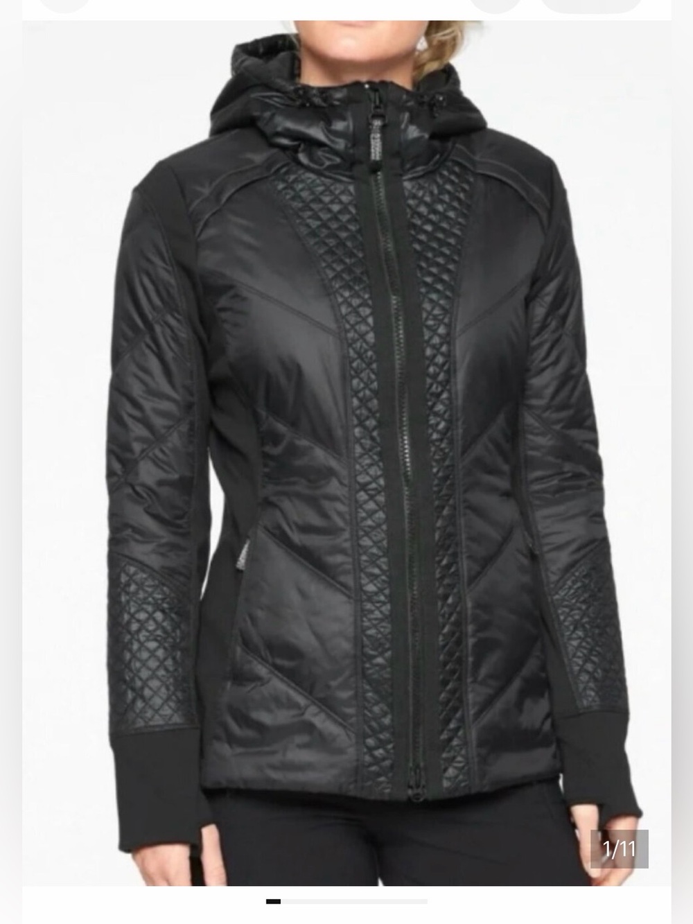 ATHLETA Rock Ridge Primaloft Jacket Black